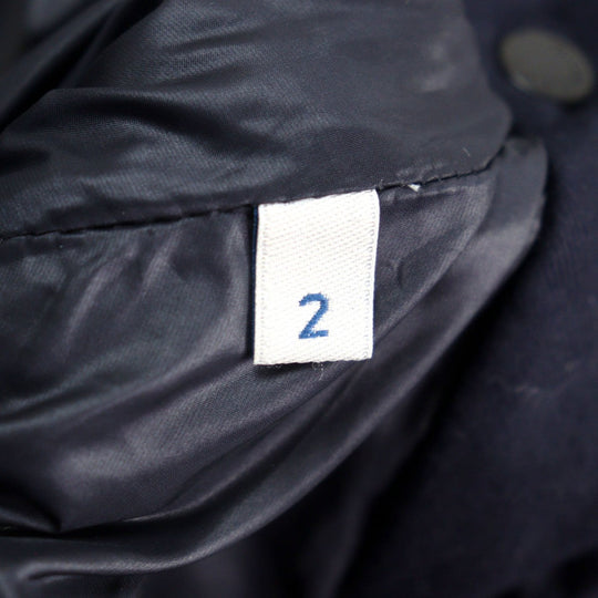 MONCLER Down jacket 420914139285 53227 Outer: 100% nylon, Lining: 100% nylon, Filling: 85% down, Filling: 15% feather, Part: 100% wool Navy RYAN GIUBBOTTO mens 2 Used Authentic