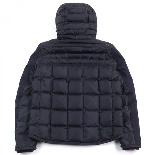 MONCLER Down jacket 420914139285 53227 Outer: 100% nylon, Lining: 100% nylon, Filling: 85% down, Filling: 15% feather, Part: 100% wool Navy RYAN GIUBBOTTO mens 2 Used Authentic