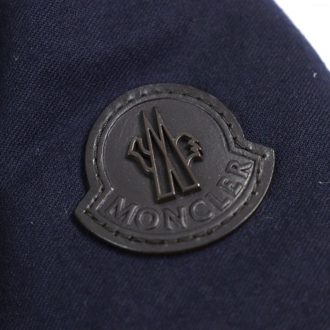 MONCLER Down jacket 420914139285 53227 Outer: 100% nylon, Lining: 100% nylon, Filling: 85% down, Filling: 15% feather, Part: 100% wool Navy RYAN GIUBBOTTO mens 2 Used Authentic