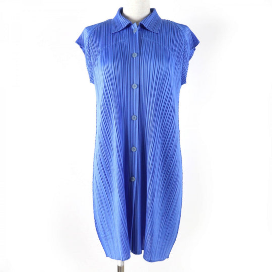 PLEATS PLEASE one piece PP03-JT128 polyester blue 4