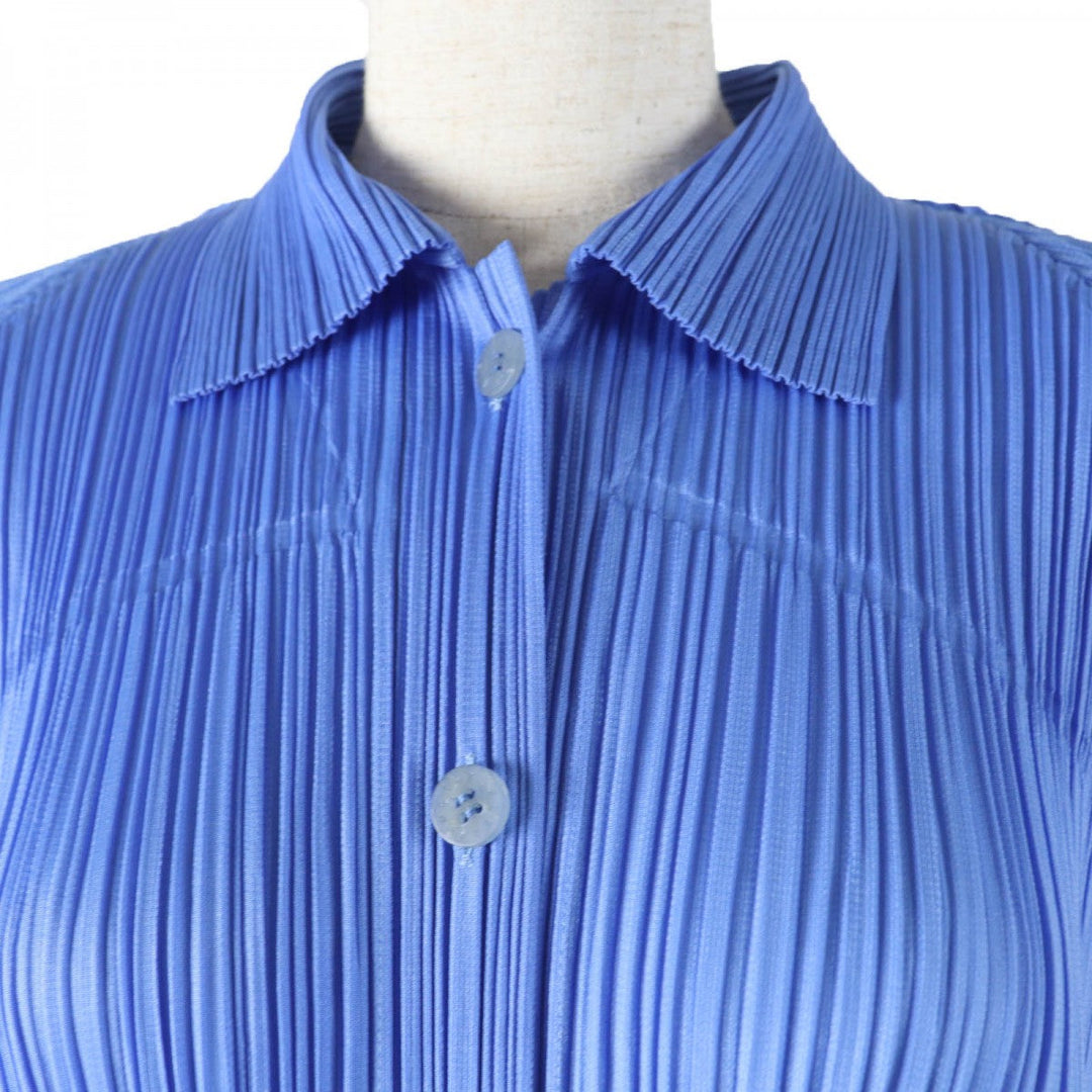 PLEATS PLEASE one piece PP03-JT128 polyester blue 4