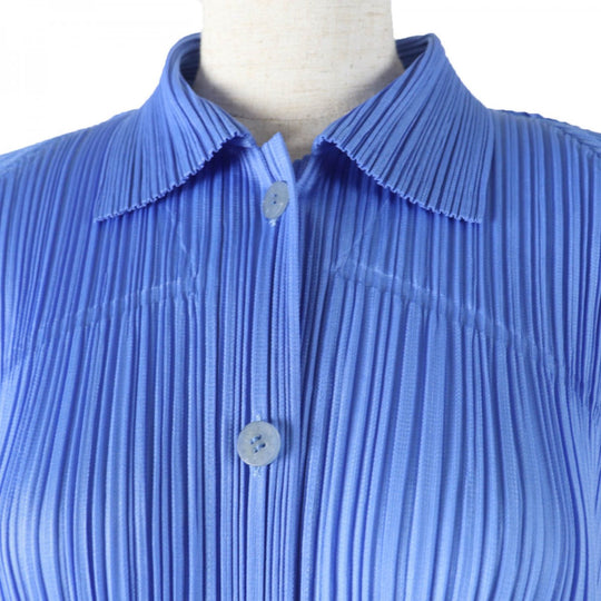 PLEATS PLEASE one piece PP03-JT128 polyester blue 4