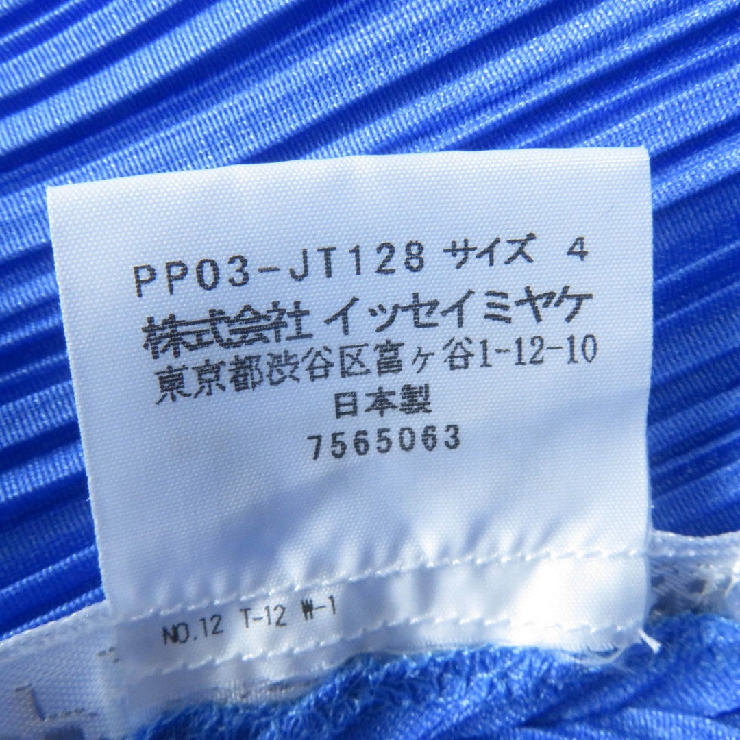 PLEATS PLEASE one piece PP03-JT128 polyester blue 4