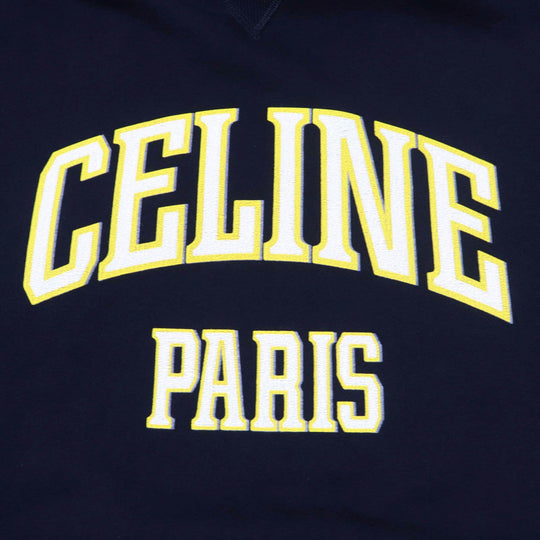 CELINE Hoodie 2Y70F6700Q Main: 100% cotton black Women S Used Authentic