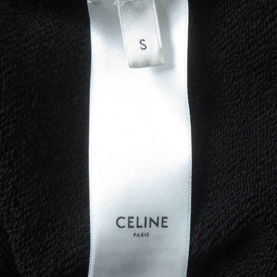 CELINE Hoodie 2Y70F6700Q Main: 100% cotton black Women S Used Authentic