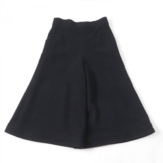 CHANEL Wide pants P54700V30847 Main: 94% wool, Main: 6% nylon, Lining: 100% silk black Women 38 Used Authentic