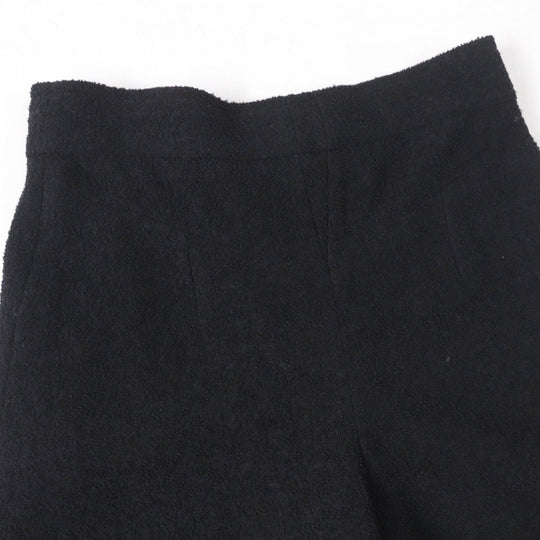 CHANEL Wide pants P54700V30847 Main: 94% wool, Main: 6% nylon, Lining: 100% silk black Women 38 Used Authentic