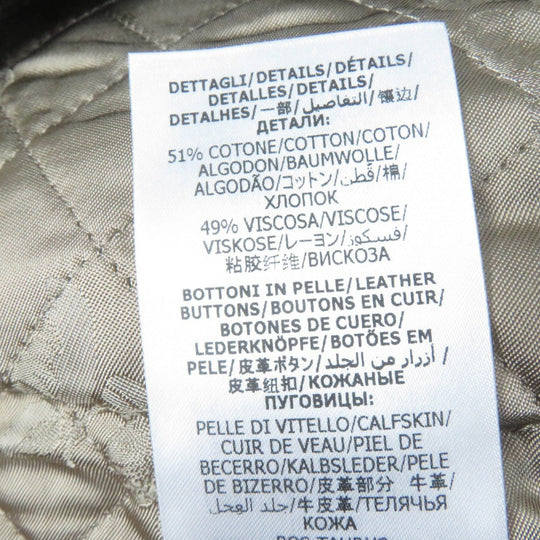 GUCCI coat 633365 Main: 100% wool, part: 89% acrylic, part: 11% polyester, filling: 100% polyester, part: 51% cotton multicolor Women 36 Used Authentic