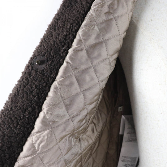 GUCCI coat 633365 Main: 100% wool, part: 89% acrylic, part: 11% polyester, filling: 100% polyester, part: 51% cotton multicolor Women 36 Used Authentic