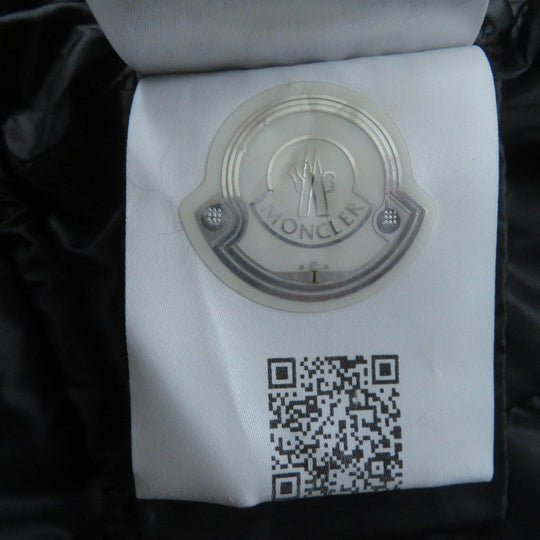 MONCLER down coat Nylon black HERMINE zero