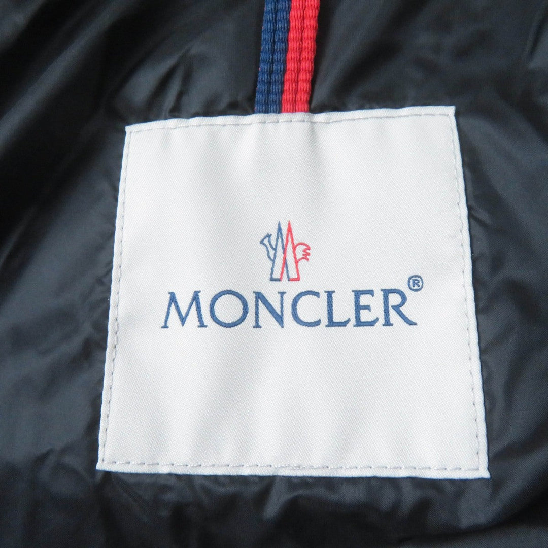 MONCLER down coat Nylon black HERMINE zero