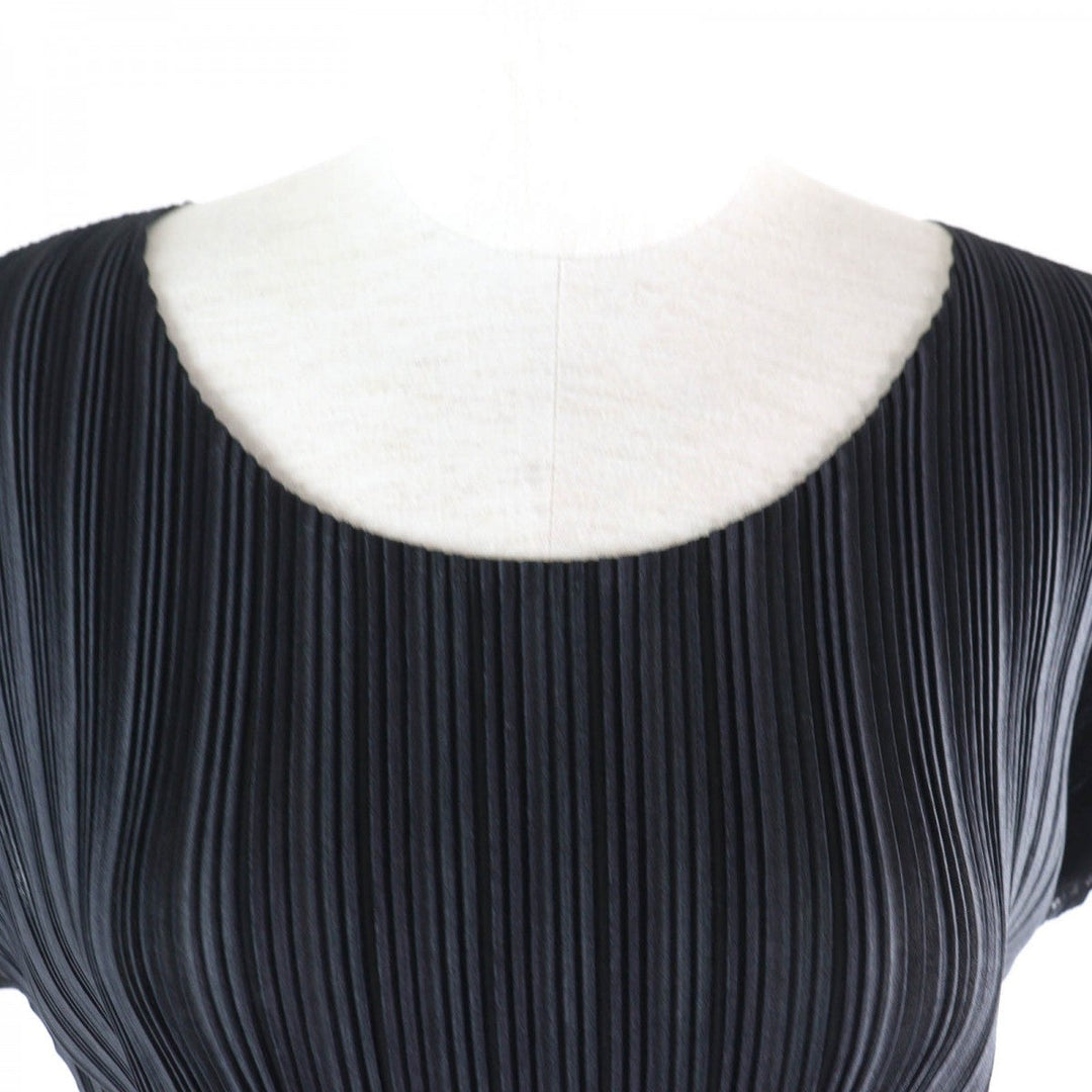 PLEATS PLEASE one piece PP11-FT324 Main: 100% polyester black Women 3 Used Authentic