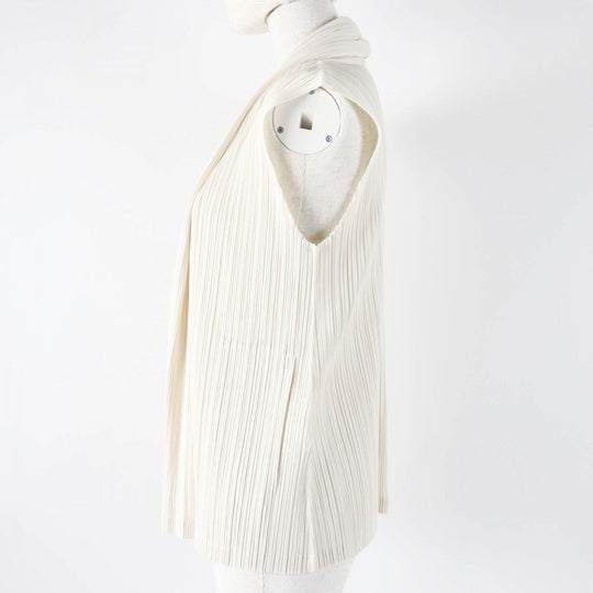 PLEATS PLEASE Best PP21-JE163 polyester Ivory 3