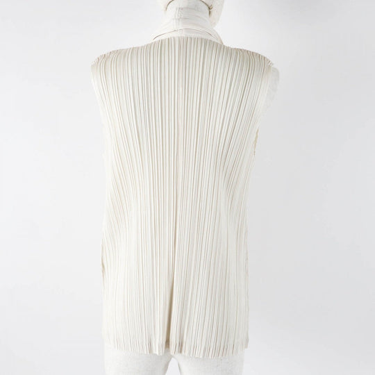 PLEATS PLEASE Best PP21-JE163 polyester Ivory 3