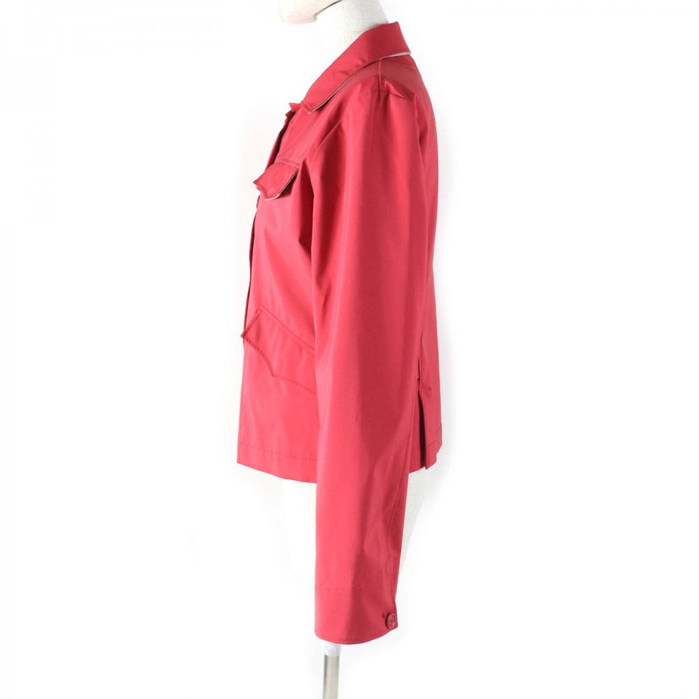 Loro Piana Jacket Main: 100% polyester Red Women 44 Used Authentic