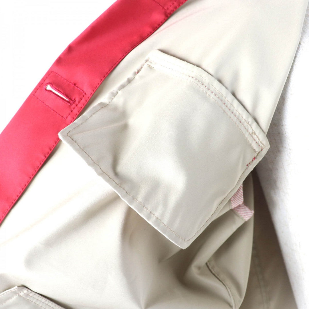 Loro Piana Jacket Main: 100% polyester Red Women 44 Used Authentic