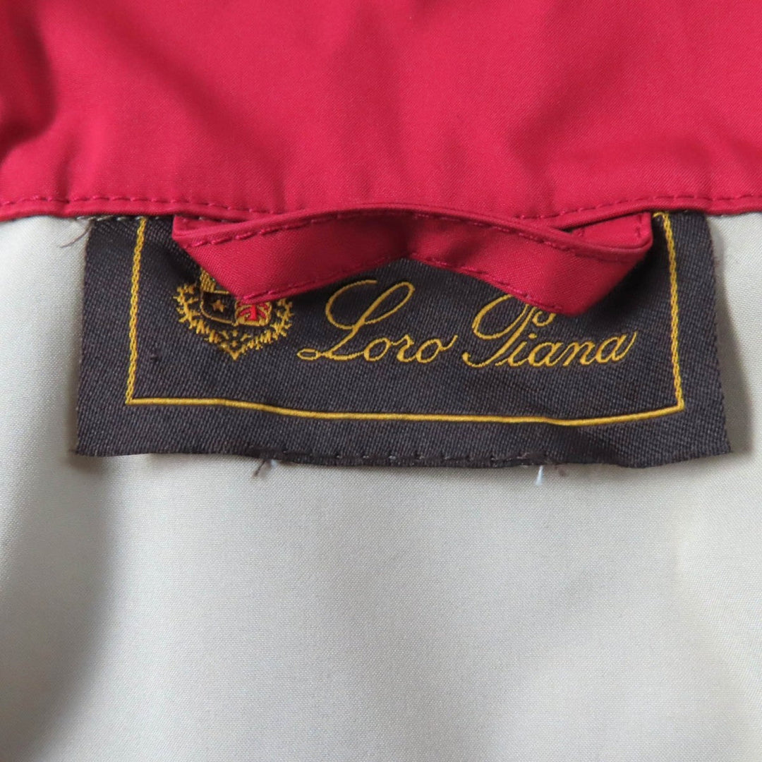 Loro Piana Jacket Main: 100% polyester Red Women 44 Used Authentic