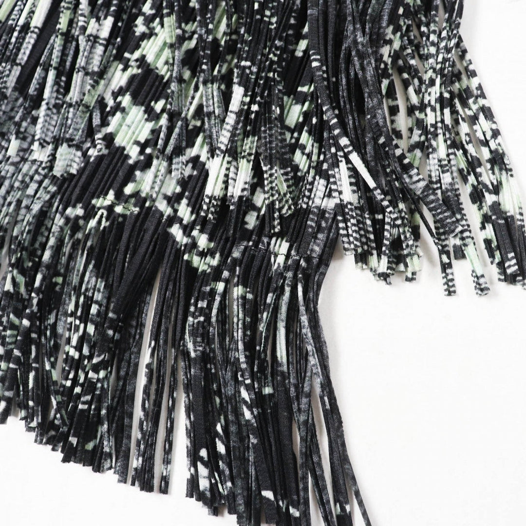 PLEATS PLEASE one piece PP43-JT476 Main: 100% polyester Black Grey Green Women 4 Used Authentic