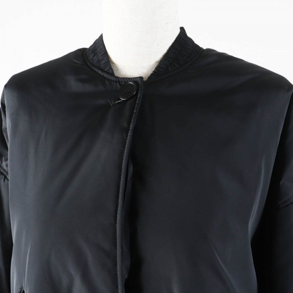 CECILIE BAHNSEN Jacket Main: 100% recycled polyester, Lining: 100% cupra black UBON JACKET Women Used Authentic