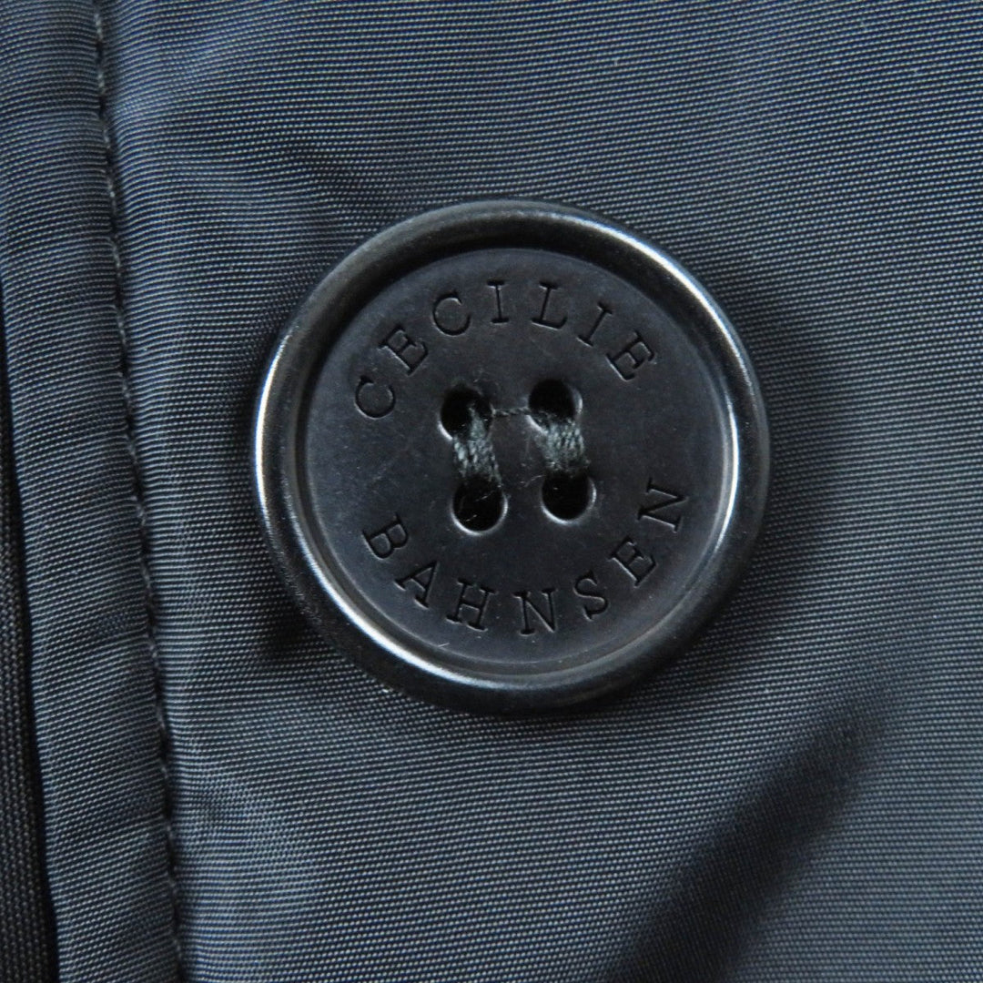 CECILIE BAHNSEN Jacket Main: 100% recycled polyester, Lining: 100% cupra black UBON JACKET Women Used Authentic