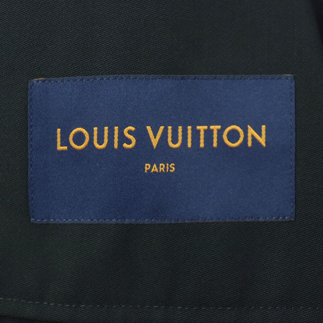 LOUIS VUITTON Jacket Outer: 55% polyester, Outer: 45% wool, Lining: 100% cupra black mens 48 Used Authentic