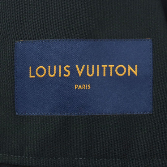 LOUIS VUITTON Jacket Outer: 55% polyester, Outer: 45% wool, Lining: 100% cupra black mens 48 Used Authentic