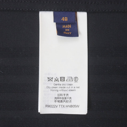 LOUIS VUITTON Jacket Outer: 55% polyester, Outer: 45% wool, Lining: 100% cupra black mens 48 Used Authentic