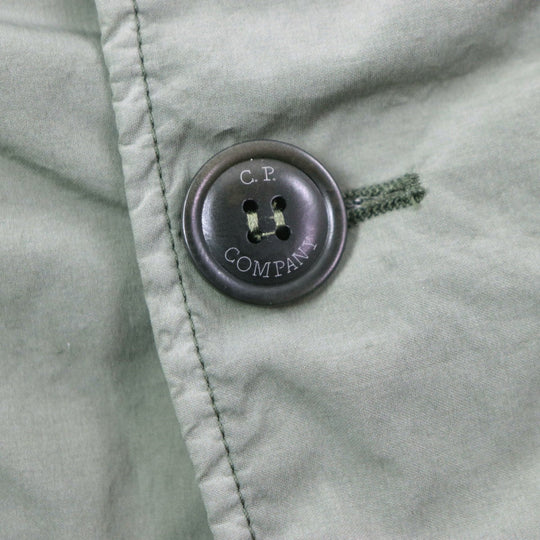 C.P.Company tailored jacket 02CMBZ217A Outer: 92% nylon, Outer: 8% polyurethane, Lining: 100% cotton khaki mens 44 Used Authentic