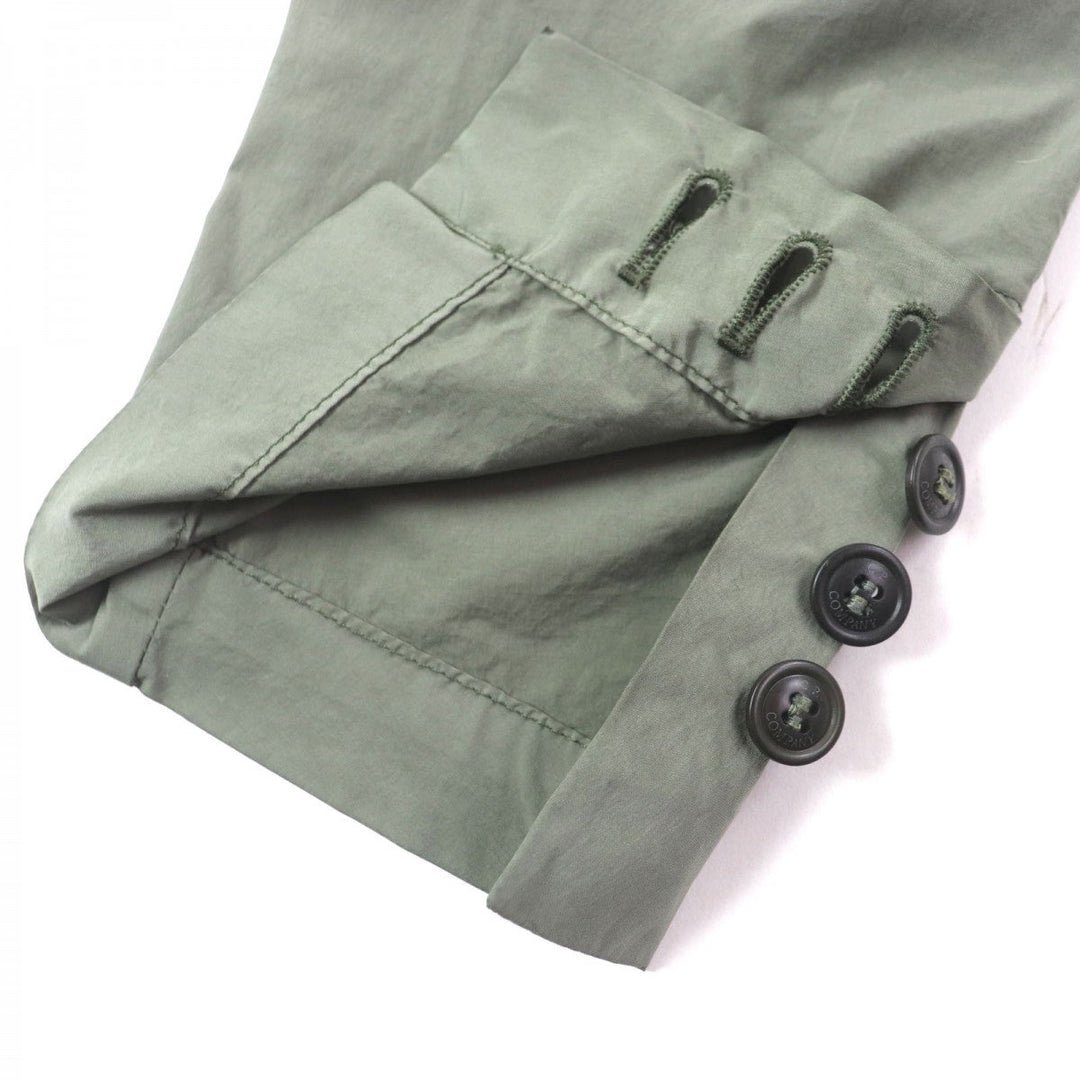 C.P.Company tailored jacket 02CMBZ217A Outer: 92% nylon, Outer: 8% polyurethane, Lining: 100% cotton khaki mens 44 Used Authentic