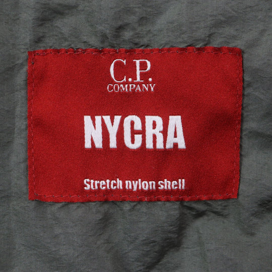 C.P.Company tailored jacket 02CMBZ217A Outer: 92% nylon, Outer: 8% polyurethane, Lining: 100% cotton khaki mens 44 Used Authentic