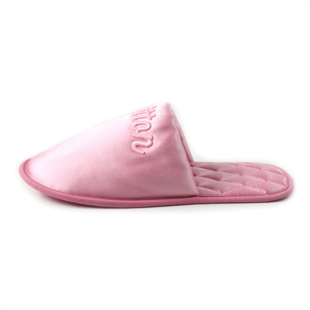 LOUIS VUITTON Other shoes Satin pink Slippers Indoor shoes LV Sweet Line Mules Women 36-37 Used Authentic