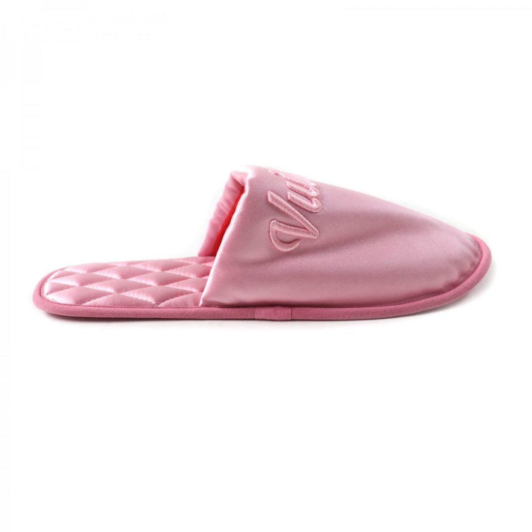 LOUIS VUITTON Other shoes Satin pink Slippers Indoor shoes LV Sweet Line Mules Women 36-37 Used Authentic