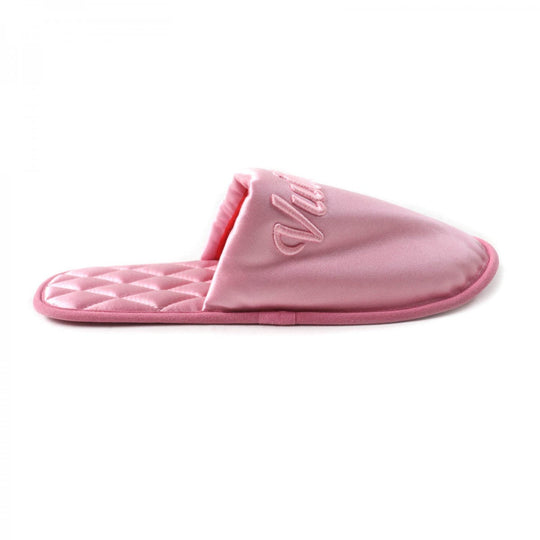 LOUIS VUITTON Other shoes Satin pink Slippers Indoor shoes LV Sweet Line Mules Women 36-37 Used Authentic