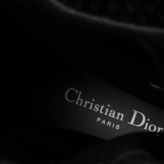 Christian Dior short boots Mesh, Leather black DIOR SOLAR Women 37 Used Authentic
