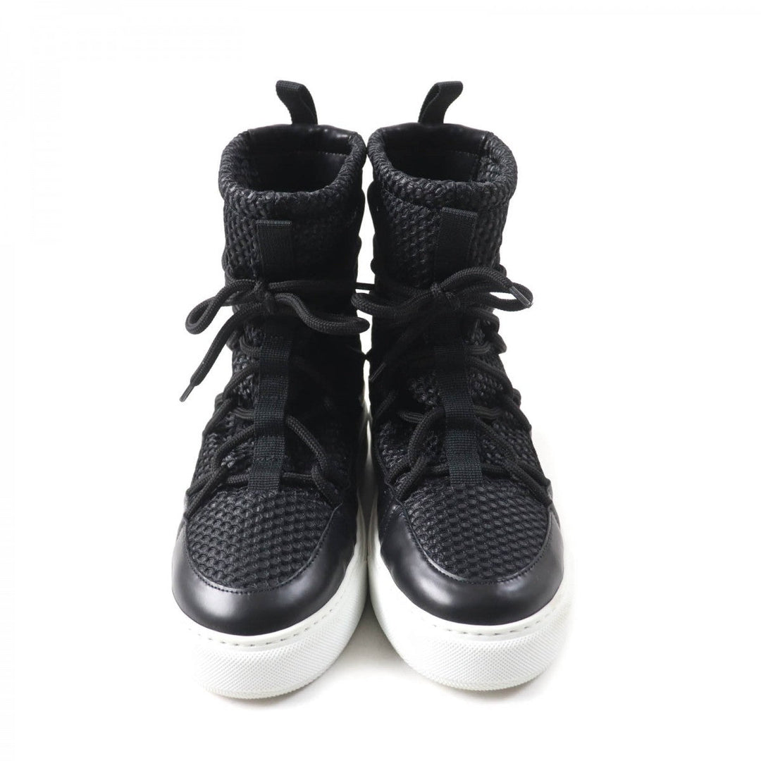 Christian Dior short boots Mesh, Leather black DIOR SOLAR Women 37 Used Authentic