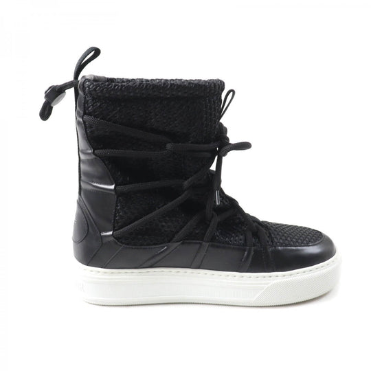 Christian Dior short boots Mesh, Leather black DIOR SOLAR Women 37 Used Authentic