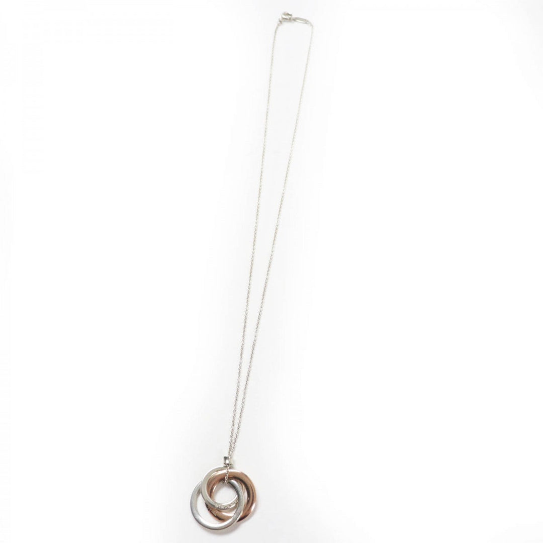 TIFFANY&Co. Necklace Main: AG925, Part: Metal multicolor 1837 Interlocking Circles Necklace Women(Unisex) Used Authentic