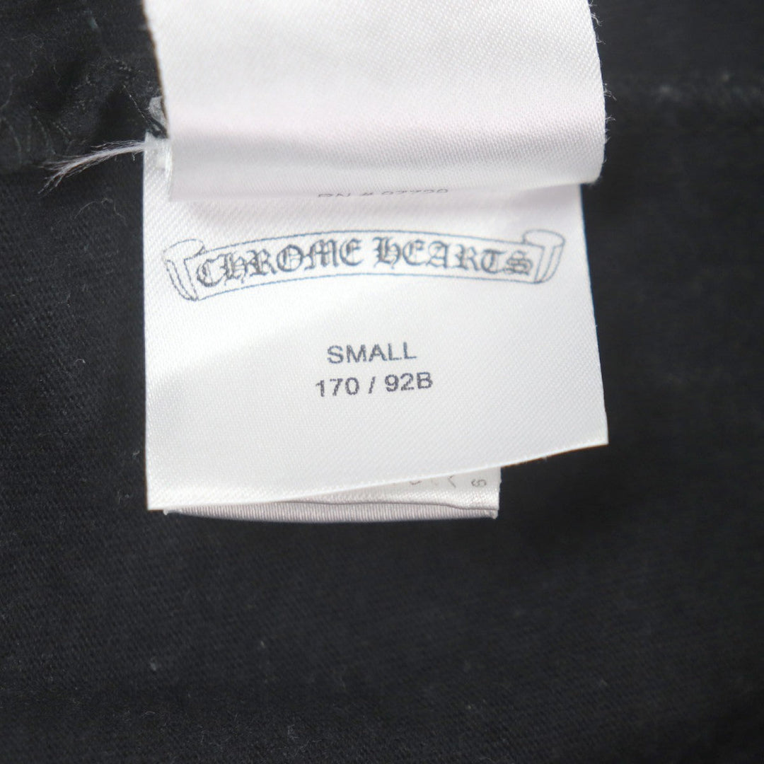 CHROME HEARTS Short sleeve T-shirt Main: 100% cotton Black yellow mens S Used Authentic
