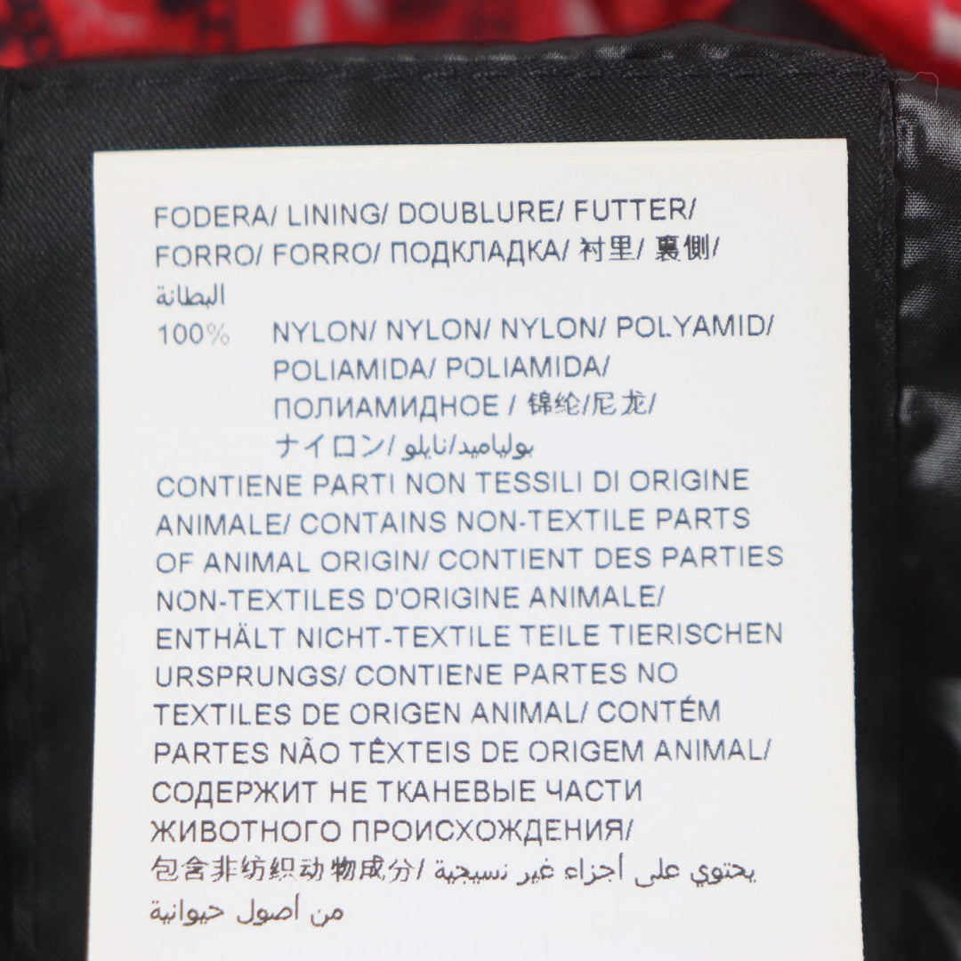 TATRAS Down vest MTAT20A4729-D Outer: 100% nylon, Lining: 100% nylon, Filling: 90% down, Filling: 10% feather Red black AGATONE mens 2 Used Authentic