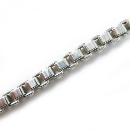 TIFFANY&Co. Necklace Main�FSV925 Silver Venetian necklace mens(Unisex) Used Authentic