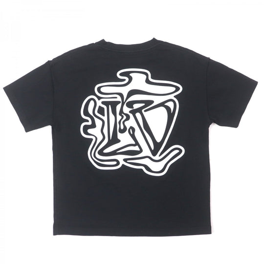LOUIS VUITTON Short sleeve T-shirt Main: 100% cotton black mens XS Used Authentic