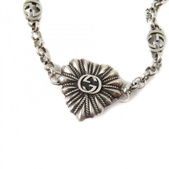 GUCCI bracelet Main: SV925, Part: Colored stones Silver Women 18 Used Authentic