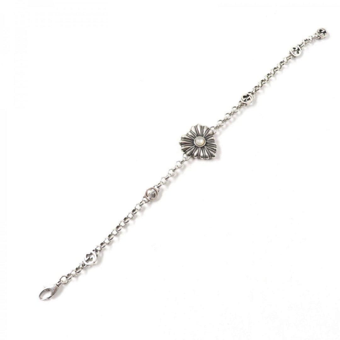 GUCCI bracelet Main: SV925, Part: Colored stones Silver Women 18 Used Authentic