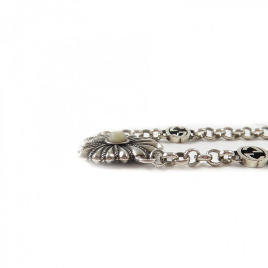 GUCCI bracelet Main: SV925, Part: Colored stones Silver Women 18 Used Authentic