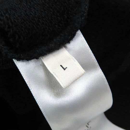CELINE Hoodie 2Y99D670Q Main: 100% cotton Black White mens L Used Authentic