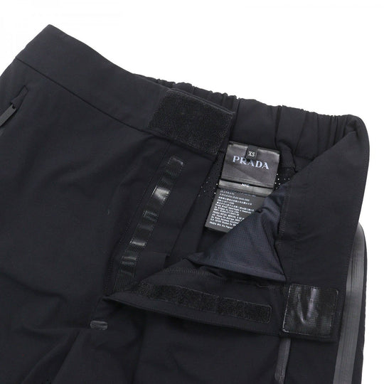 PRADA Shorts UB367 Outer: 67% polyamide, Outer: 33% elastane, Lining: 86% polyamide, Lining: 14% elastane black Stretch Re-Nylon Swimwear mens XS Used Authentic