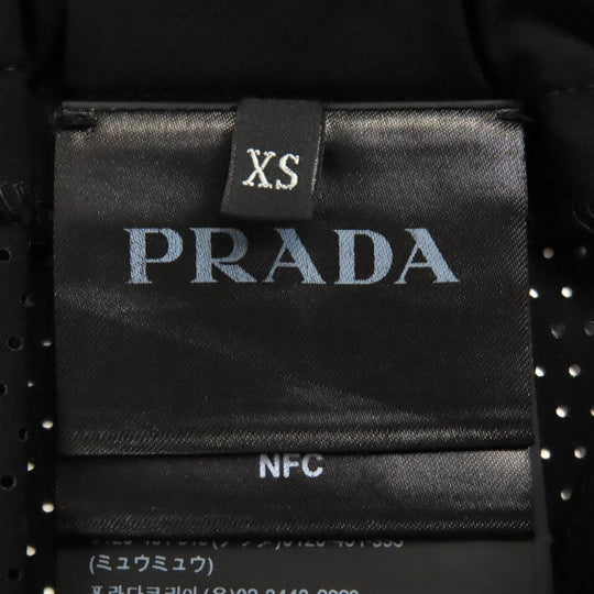 PRADA Shorts UB367 Outer: 67% polyamide, Outer: 33% elastane, Lining: 86% polyamide, Lining: 14% elastane black Stretch Re-Nylon Swimwear mens XS Used Authentic