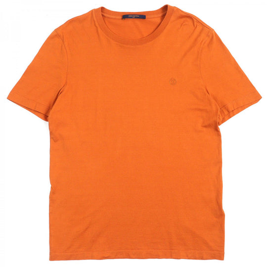 LOUIS VUITTON Short sleeve T-shirt HAY50W Main: 100% cotton Orange mens L Used Authentic