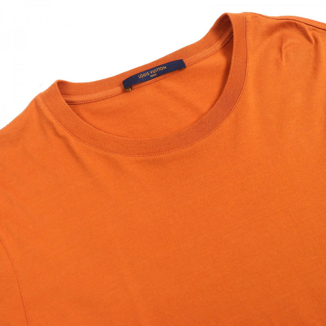 LOUIS VUITTON Short sleeve T-shirt HAY50W Main: 100% cotton Orange mens L Used Authentic