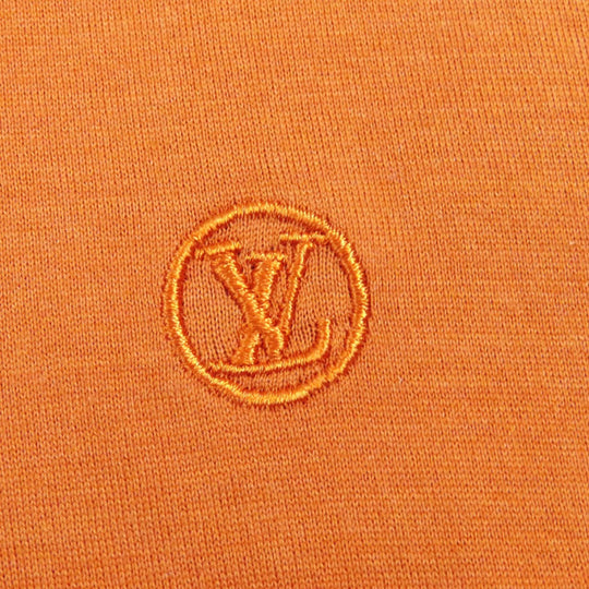 LOUIS VUITTON Short sleeve T-shirt HAY50W Main: 100% cotton Orange mens L Used Authentic